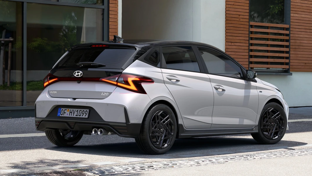 hyundai i20 N Line Heckansicht